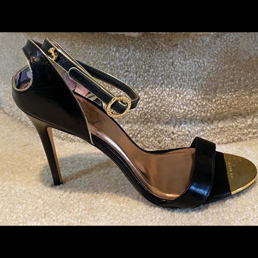 Beautiful pair of Ted Baker ankle strap heels.